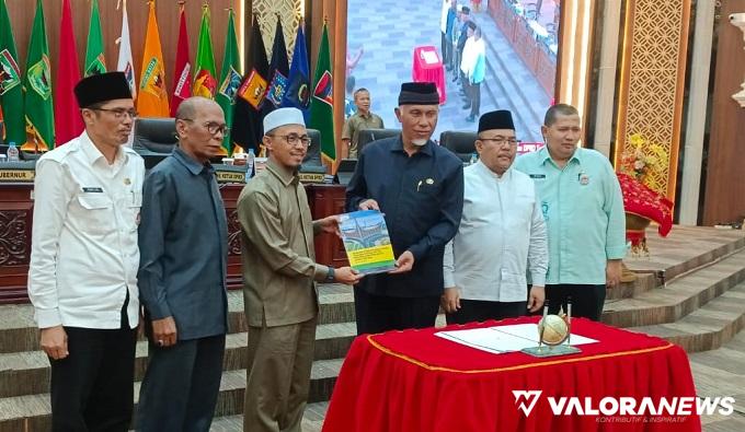 Perda RPJPD Sumbar 2025-2045 Disepakati, Irsyad Safar: Telah Pedomani RPJPN dan RTRW