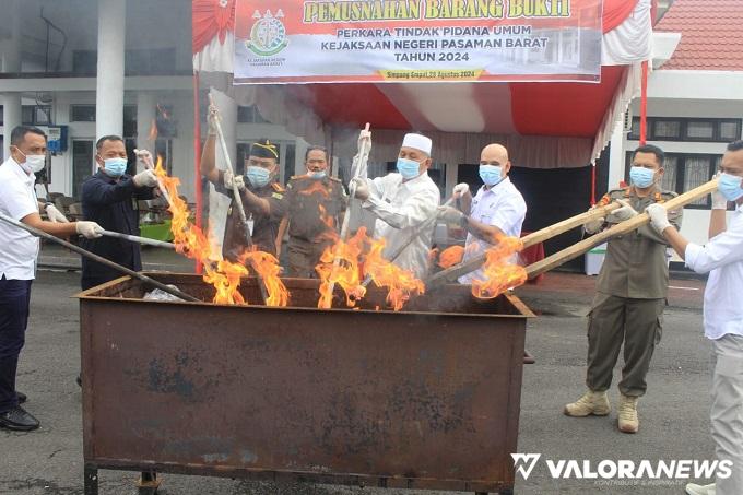 Perkara Narkoba Mendominasi Pidana Umum yang Ditangani Kejari Pasbar