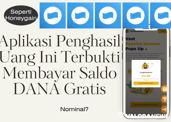 Pertama Daftar Dibayar Rp78 Ribu Saldo DANA Gratis dari Aplikasi Ini, Modal WiFi Doang?