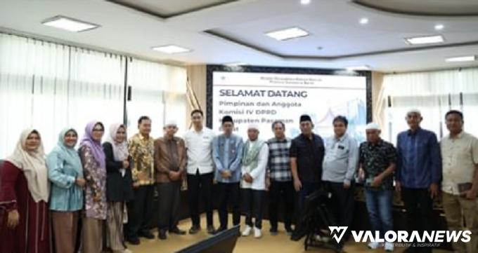 Perubahan KUA PPAS Tahun 2024, Komisi IV DPRD Pasaman Barat Pelajari Kiat DPRD Sumbar