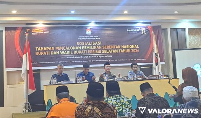 PILKADA 2024: KPU Pessel Terus Gencarkan Sosialisasi Tahapan