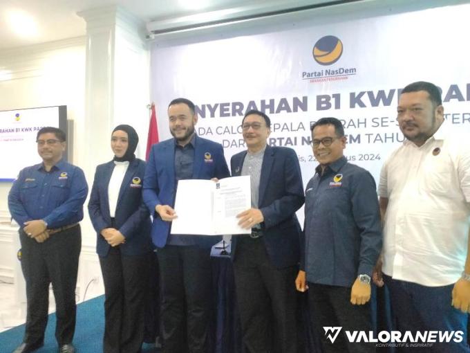 PILKADA 2024: Setelah PPP, Giliran NasDem Resmi Usung Hendrajoni-Risnaldi di Pessel