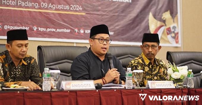 Ketua Divisi Teknis Penyelengaraan Pemilu KPU Sumbar, Ory...