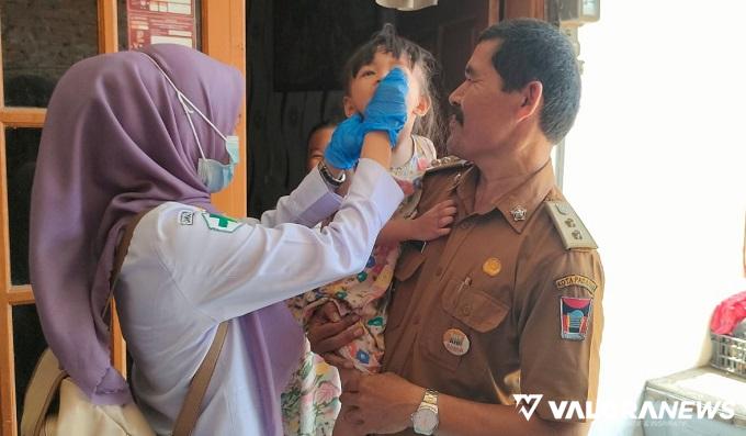 PIN Polio Kecamatan Padang Timur, Kejar-Kejaran hingga Minta Tambah