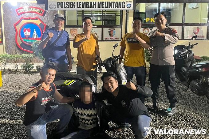 Pinjam Sepeda Motor untuk Beli Rokok, AM Dicokok Tim Opsnal Polsek Lembah Malintang...