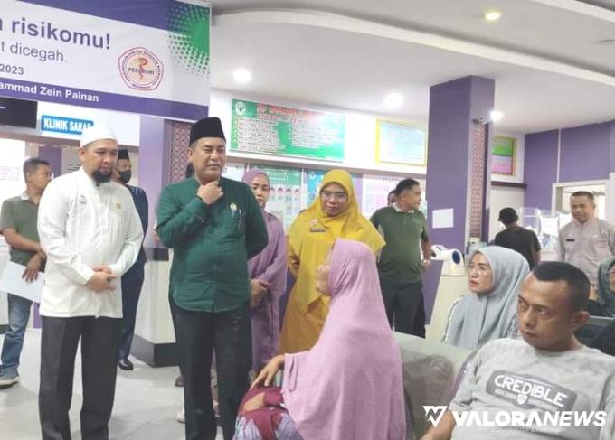 Pjs Bupati Pessel Era Sukma Munaf Kunjungi RSUD M Zein Painan