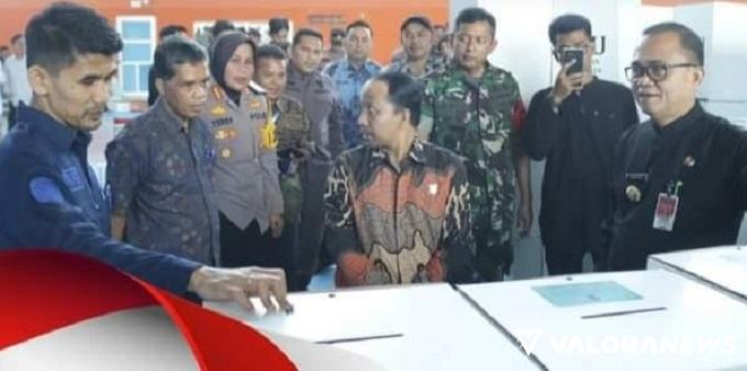 Pjs Wako Bukittinggi Tinjau Gudang Penyimpanan Logistik Pemilihan Serentak 2024