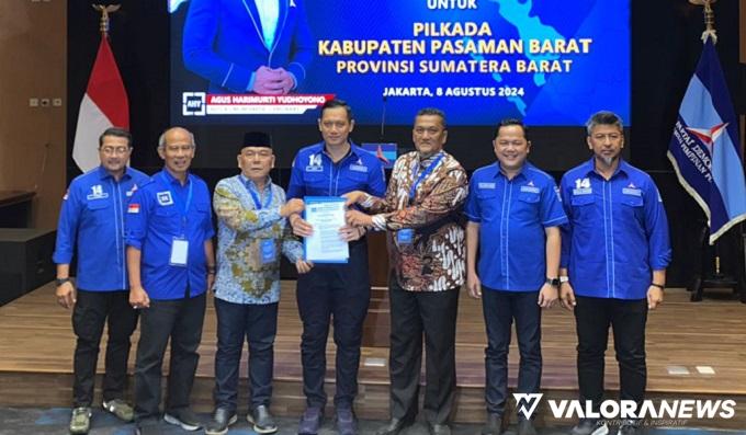 PKS dan Demokrat Berkoalisi di Pilkada Pasbar 2024, Usung Yulianto-M Ihpan jadi Bupati...