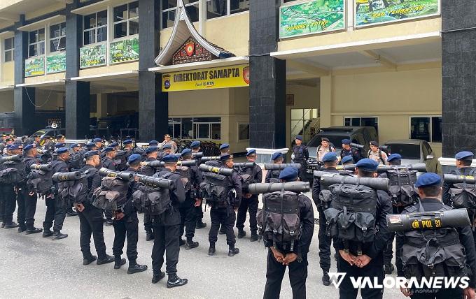 Polda Sumbar Berangkatkan 165 Personel untuk Amankan PSU DPD RI, Ini Tujuannya