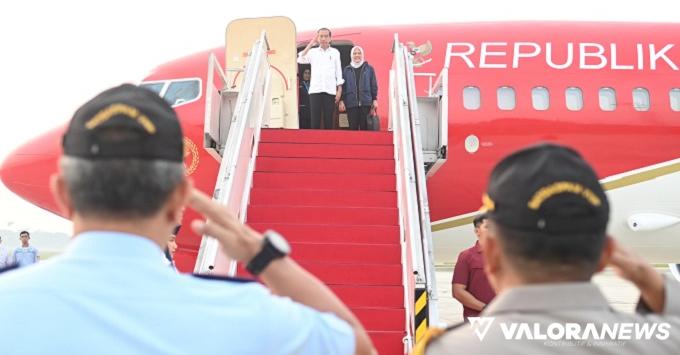 Presiden Joko Widodo beserta Ibu Iriana Joko Widodo dilepas...
