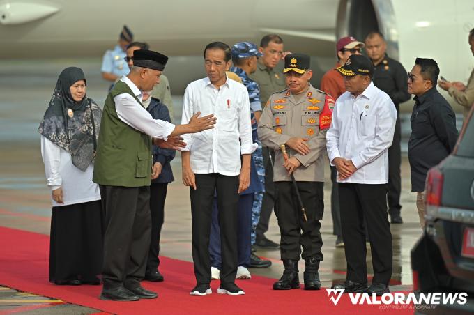 Presiden Jokowi Kunjungi Lokasi Bencana Marapi, Mahyeldi: Kesempatan Raih Dukungan untuk...