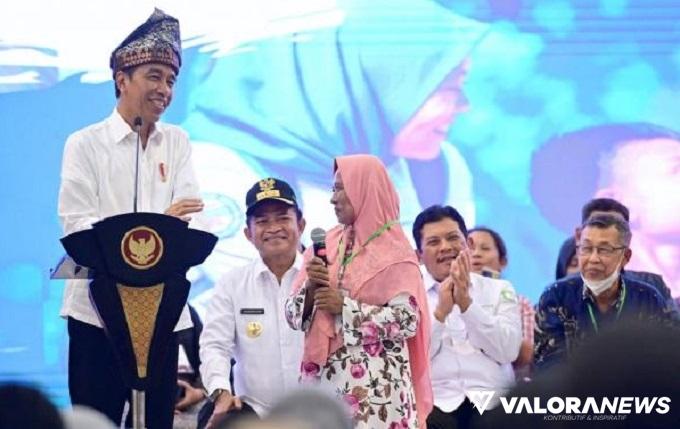 Presiden Jokowi Silaturahmi dengan Peserta JKN-KIS Tebingtinggi