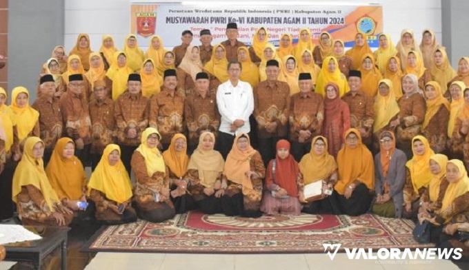 PWRI Agam II Gelar Musyawarah, Ini Harapan Bupati