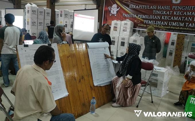 Rekapitulasi Penghitungan Suara Tingkat Kecamatan di Padang, Progres Hari Keempat Capai...
