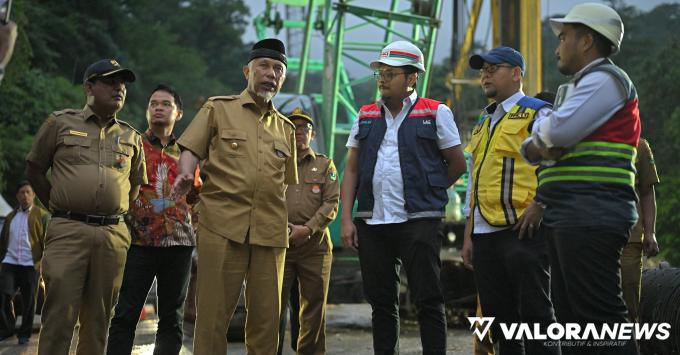 Rekonstruksi Jalan Lembah Anai di 3 Titik Kategori Berat, Ini Respon Gubernur Sumbar