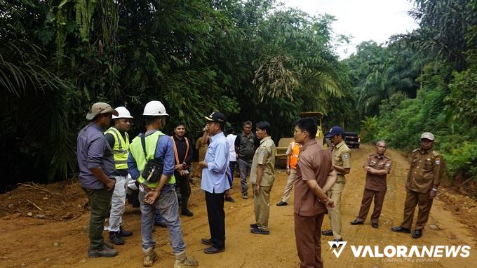 Risnawanto Tinjau 4 Lokasi Pengerjaan Proyek Jalan dan Jembatan