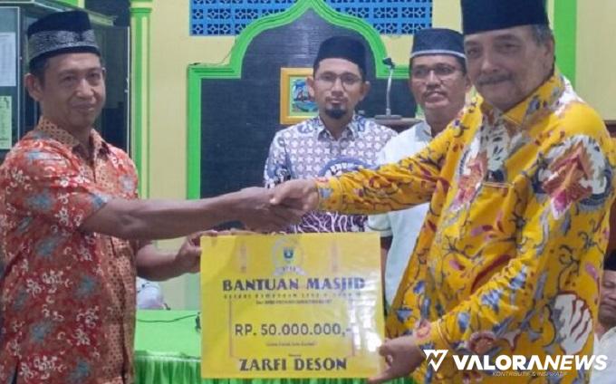 Safari Ramadhan di Kambang Barat, Zarfi Deson Ajak Masyarakat Kembali Bersatu Pasca...