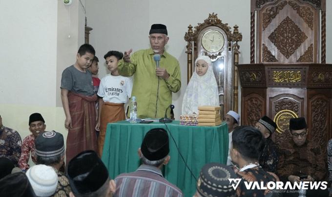 Safari Ramadhan di Korong Gadang, Mahyeldi Ungkap Triliunan Dana Dikucurkan untuk...