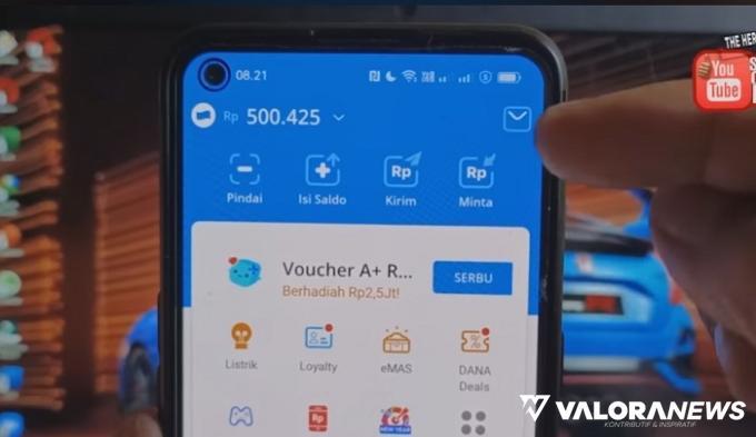 Saldo DANA Gratis Rp500 Ribu Dikasih Aplikasi Penghasil Uang Mirip TikTok Ini, Beneran?