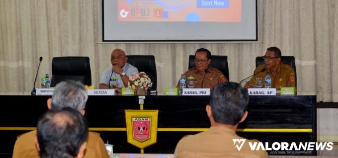 Sekda Agam Sosialisasikan Pengadaan Sistem e-Katalog Lokal, Tahun 2024 Telah Digunakan