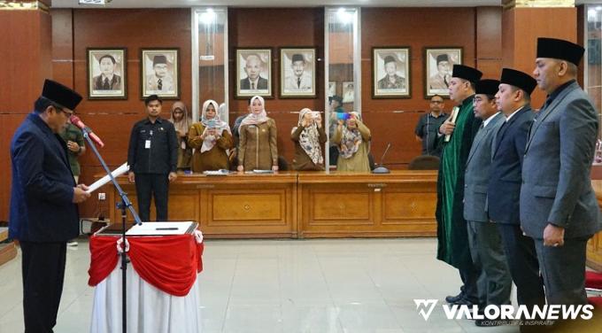 Sekda Bukittinggi Lantik Tiga Pejabat Eselon II