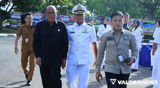 Sertijab Danlantamal II Padang, Ketua DPRD Sumbar Ajak Tingkatkan Sinergi