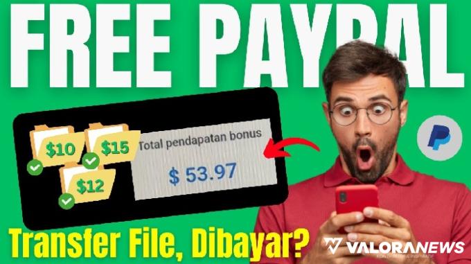 Sharing File Dibayar 53 Dolar Via Paypal, Aplikasi Penghasil Uang Terbaru!