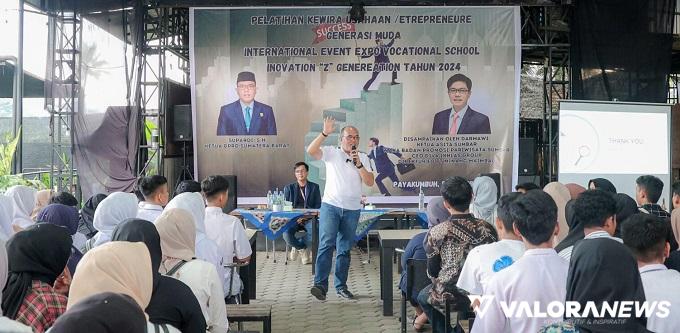 Siswa SMK se-Kota Payakumbuh Ditantang jadi Enterpreneur Muda, Supardi: Jadi Pengusaha...