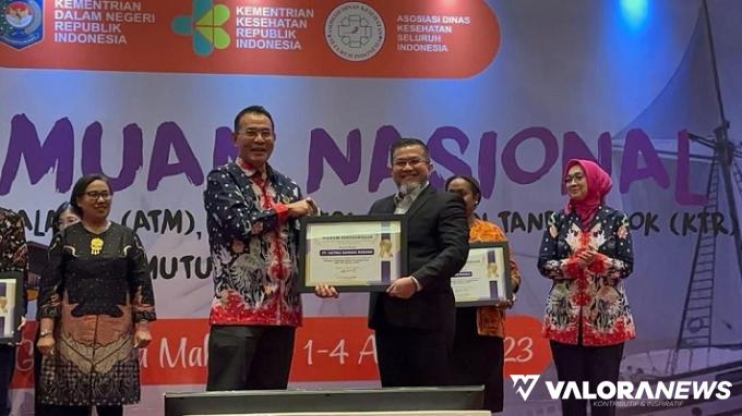 Sukses Tanggulangi Wabah ATM, PT SBS Raih Penghargaan Nasional