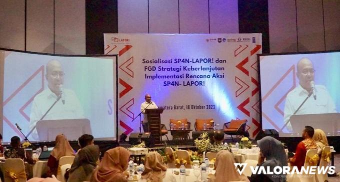 Sumbar jadikan Dinas Kominfotik Penanggung Jawab SP4N-LAPOR!