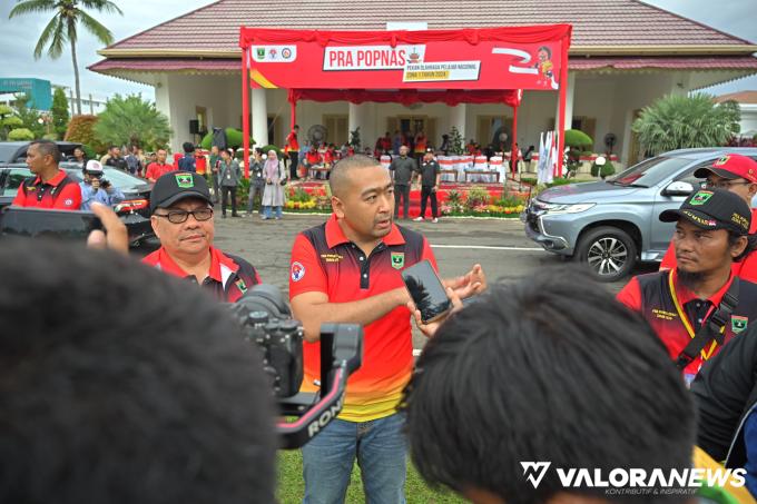 Sumbar Kirim 170 Anggota Ikuti Pra-Popnas, Ini Pesan Audy Joinaldy