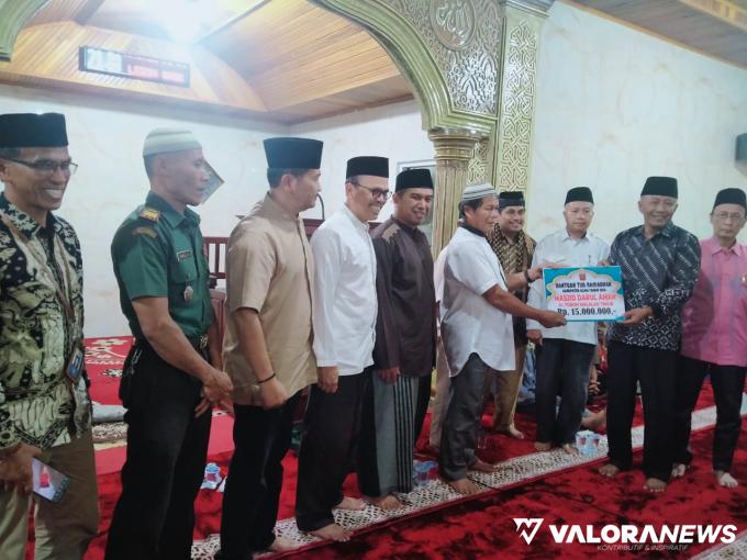 Tim VI Safari Ramadhan Agam Dijamu Gulai Rabuang dan Tunjang di Malalak Timur