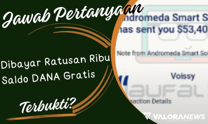 Total Penarikan Hingga Rp800 Ribu Saldo DANA Gratis dari Aplikasi Ini, Benarkah?