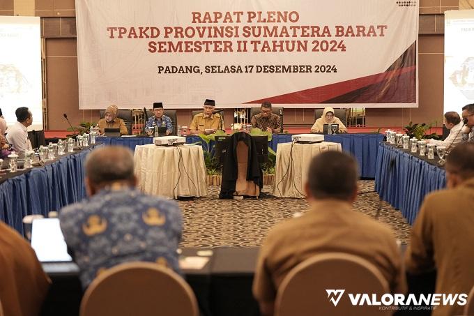 TPAKD Sumbar Gelar Rapat Pleno, Mahyeldi: Segera Evaluai Program Berjalan