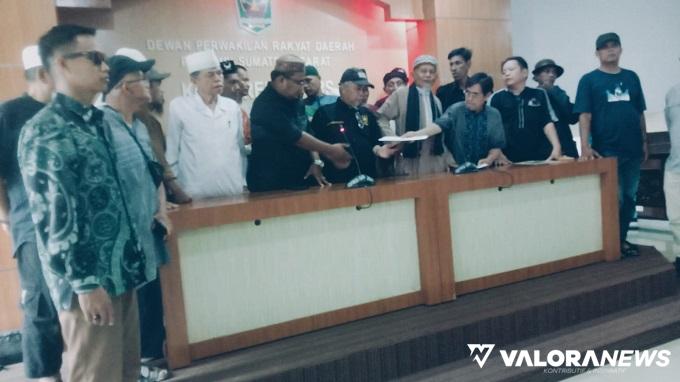 Usai Temui DPRD Sumbar, Forum Masyarakat Minangkabau Desak Presiden Minta Maaf ke...