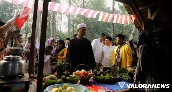 Wagub Sumatera Utara Kunjungi Iven Kampung Mengemping Padi di Desa Wisata Denai Lama