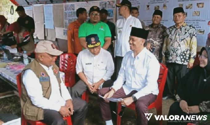 Wako Bukittinggi Salurkan Bantuan bagi Korban Bencana Alam di Tanjung Raya