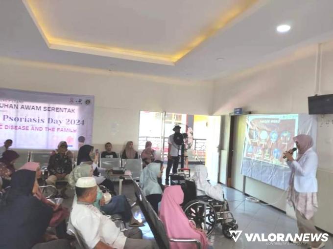 WORLD PSORIASIS DAY 2024: RSUD M Zein Painan Gelar Penyuluhan Kesehatan