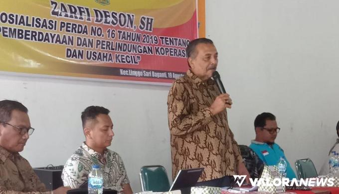 Zafri Deson: Koperasi yang Sehat Gerakan Poros Ekonomi Rakyat