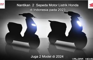 Honda Siap Luncurkan 2 Model Sepeda Motor Listrik Tahun...