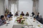 Wawako Padang Panjang, Asrul menerima rombongan KPU Padang...