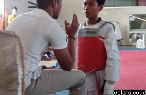 Rayhan Juarai POPDA Padang Cabor Taekwondo