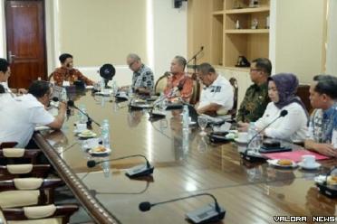 Pj Gubernur Sumut, Hassanudin beraudiensi dengan Deputi...