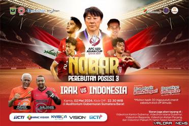 5 Videotrone Pemprov Siarkan Live Indonesia vs Irak,...