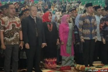 Wakil Ketua DPRD Riau, Agung Nugroho saat menghadiri...
