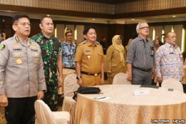 Pj Gubernur Sumut, Hassanudin bersama Sekretaris Utama...