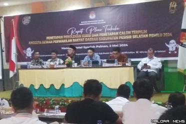 KPU Pessel menggelar Rapat Pleno Terbuka Penetapan...