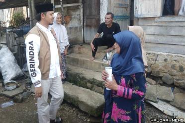 Calon Wali Bukittinggi, Erman Safar berdialog dengan warga...