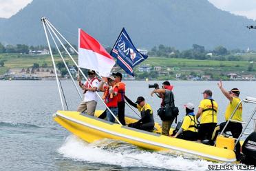 Pj Gubernur Sumut, Hassanudin memimpin Lap Parade F1...