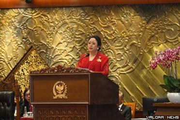 Ketua DPR RI periode 2024-2029, Puan Maharani.